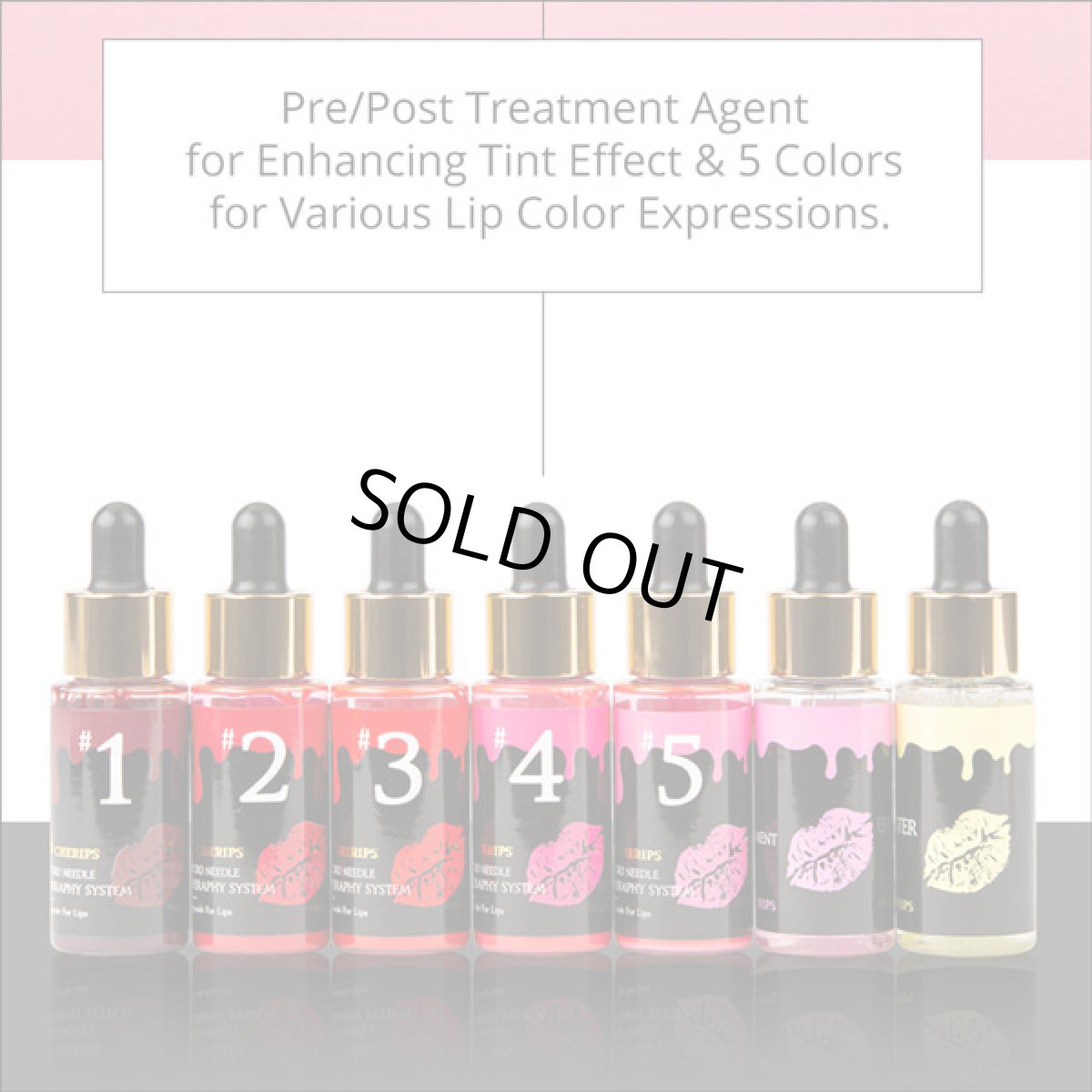 画像3: Stayve Cherips Micro-needling Ampoules Set for Lips  ステイヴ チェリップス リップ用 カラー材 (3)